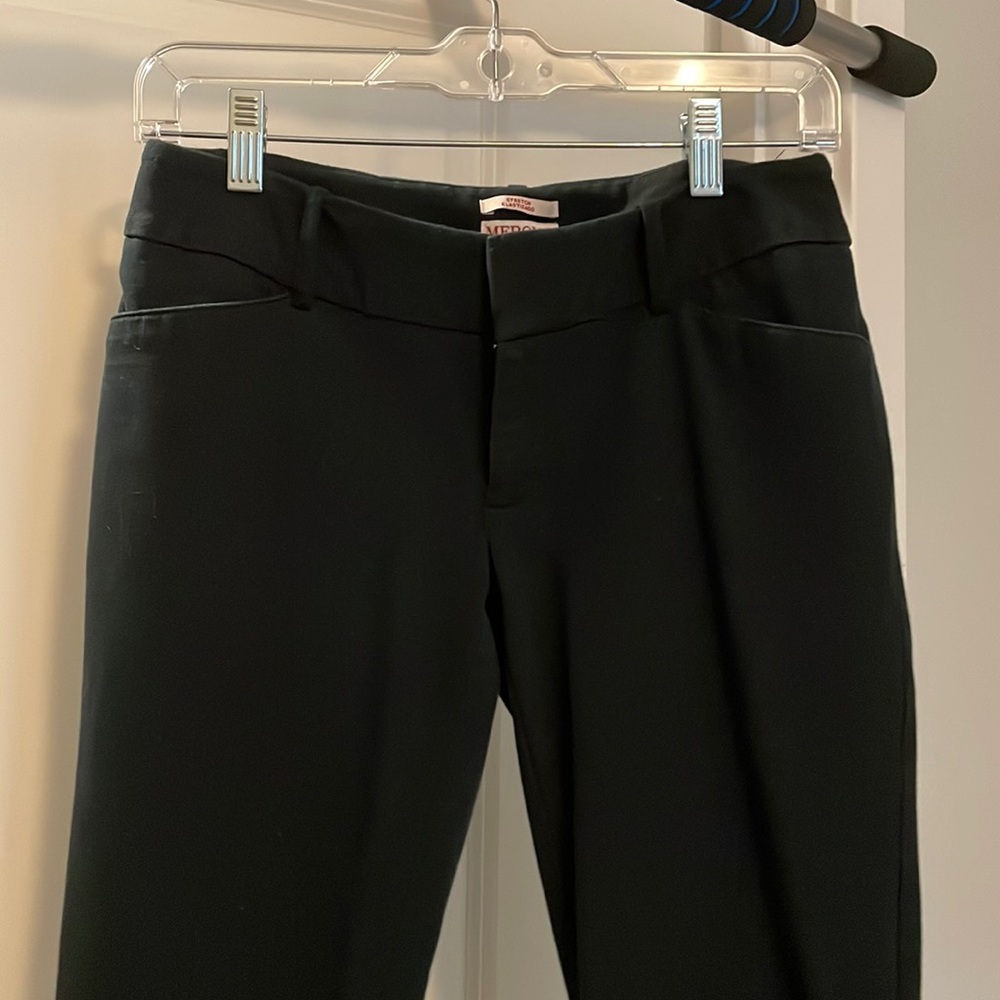 Merona black dress pants